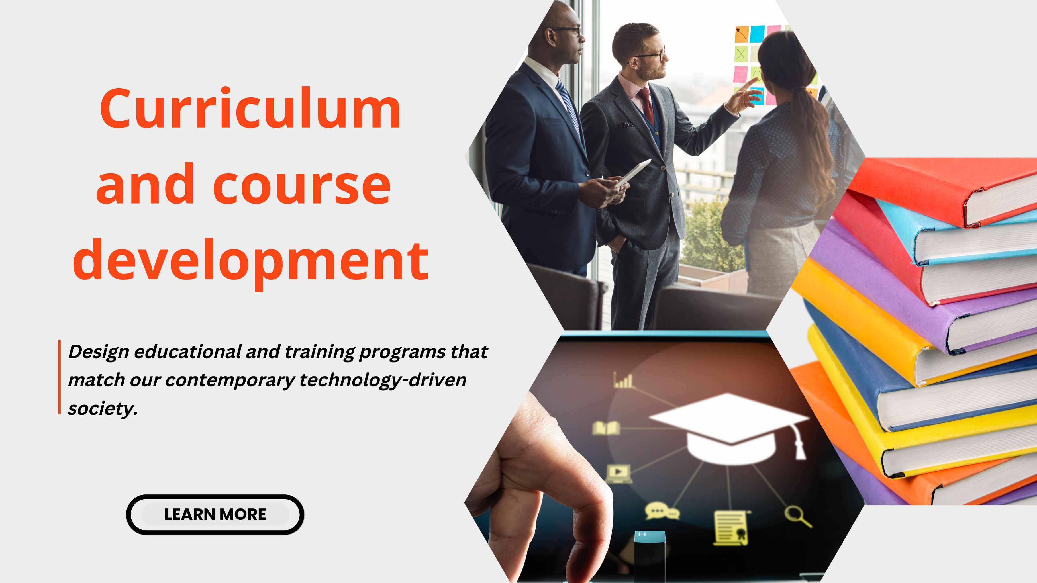 Curriculum and course development banner